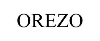 OREZO trademark