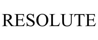 RESOLUTE trademark