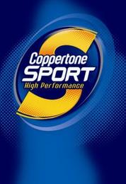 S COPPERTONE SPORT HIGH PERFORMANCE trademark