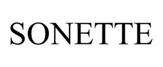 SONETTE trademark