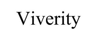 VIVERITY trademark