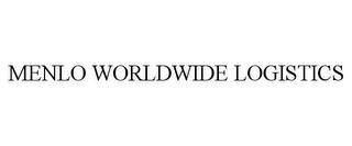 MENLO WORLDWIDE LOGISTICS trademark