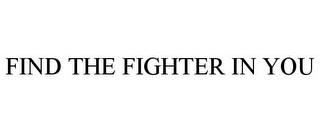 FIND THE FIGHTER IN YOU trademark