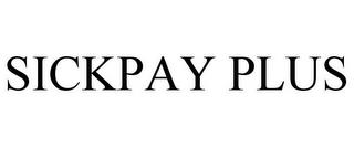 SICKPAY PLUS trademark