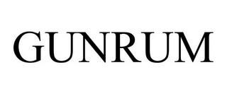 GUNRUM trademark