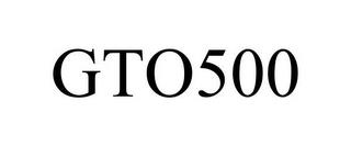 GTO500 trademark