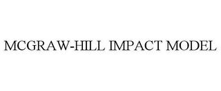 MCGRAW-HILL IMPACT MODEL trademark