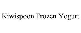 KIWISPOON FROZEN YOGURT trademark