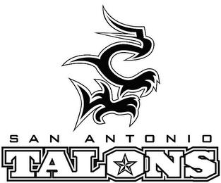 SAN ANTONIO TALONS trademark