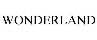 WONDERLAND trademark