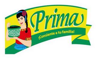 PRIMA CONSIENTE A TU FAMILIA trademark