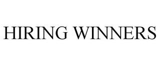 HIRING WINNERS trademark