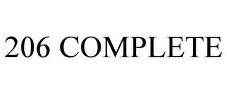 206 COMPLETE trademark