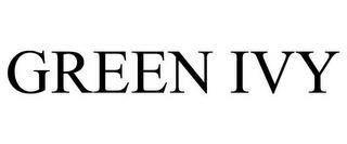 GREEN IVY trademark