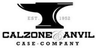 CALZONE & ANVIL CASE COMPANY EST. 1952 trademark