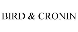 BIRD & CRONIN trademark