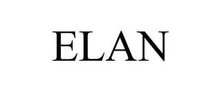 ELAN trademark