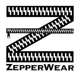 Z ZEPPERWEAR trademark