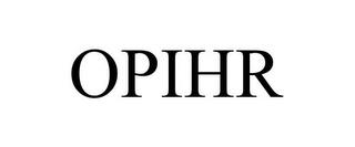 OPIHR trademark