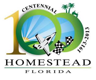 HOMESTEAD FLORIDA CENTENNIAL 100 1913-2013 trademark