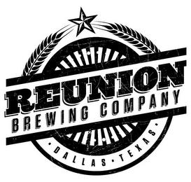 REUNION BREWING COMPANY · DALLAS · TEXAS · trademark