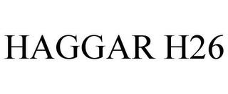 HAGGAR H26 trademark