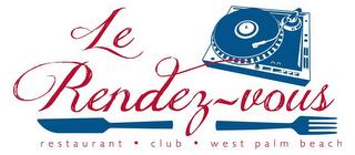 LE RENDEZ-VOUS RESTAURANT · CLUB · WEST PALM BEACH trademark