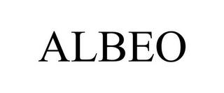 ALBEO trademark