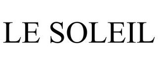 LE SOLEIL trademark