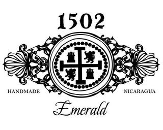 1502 HANDMADE NICARAGUA EMERALD trademark