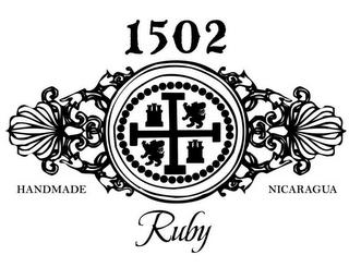 1502 HANDMADE NICARAGUA RUBY trademark