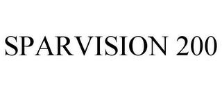 SPARVISION 200 trademark