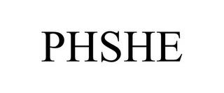 PHSHE trademark