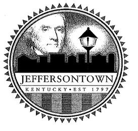 JEFFERSONTOWN KENTUCKY · EST 1797 trademark