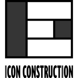 ICON CONSTRUCTION trademark