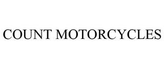 COUNT MOTORCYCLES trademark