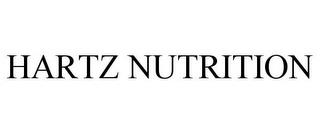 HARTZ NUTRITION trademark