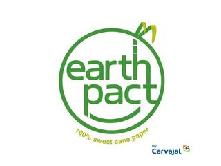 EARTH PACT 100% SWEET CANE PAPER BY: CARVAJAL trademark