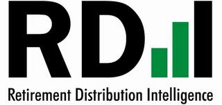 RDI RETIREMENT DISTRIBUTION INTELLIGENCE trademark