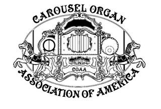 CAROUSEL ORGAN ASSOCIATION OF AMERICA COAA trademark