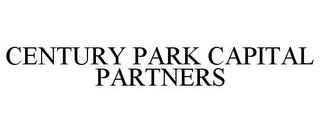 CENTURY PARK CAPITAL PARTNERS trademark