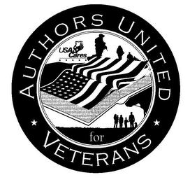 AUTHORS UNITED FOR VETERANS USACARES USA CARES trademark