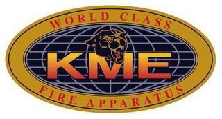 WORLD CLASS KME FIRE APPARATUS trademark