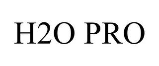 H2O PRO trademark