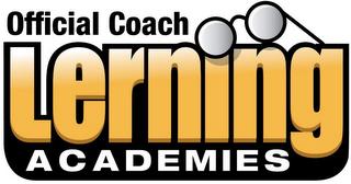 OFFICIAL COACH LERNING ACADEMIES trademark