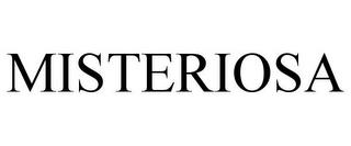 MISTERIOSA trademark