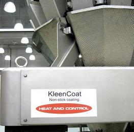 KLEEN COAT NON-STICK COATING HEAT AND CONTROL trademark