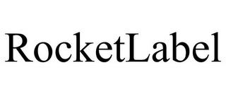 ROCKETLABEL trademark