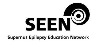 SEEN SUPERNUS EPILEPSY EDUCATION NETWORK trademark