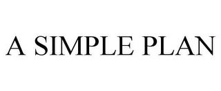 A SIMPLE PLAN trademark